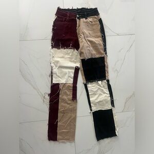 Patchwork Pants